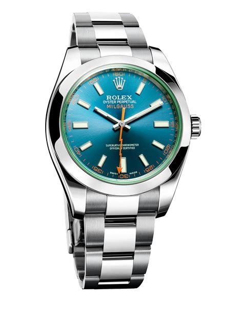 rolex oyster perpetual datejust milgauss|rolex milgauss price used.